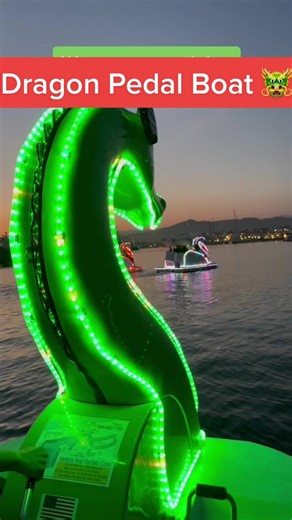 Dragon Pedal Boat Date in Los Angeles
