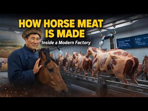 How Horse Meat Is Really Made | Inside a Modern Factory