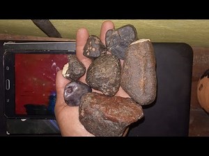 How to identify iron meteorite at home with mobile phone
