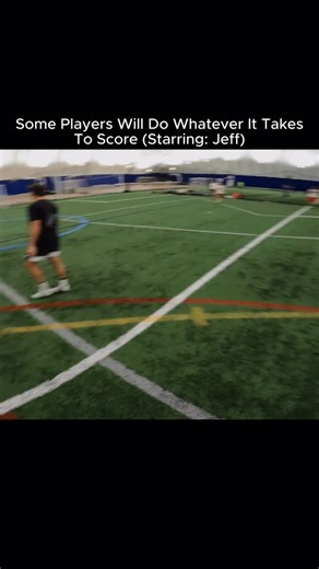 AmoreFooty on Instagram: "Our Coed SuperStar Jeff is back at it. He clears one up the field to Alex, Alex then finds me, I take a touch in the box and the goalie starts charging like his life depends on it. Out of the corner of my eye I see Jeff absolutely sprinting up the middle like a mad man. So I lay it off. Tap in. Goal. Simple, right? Wrong. This man scores and immediately decks a girl mid celebration and sends her to the floor. Then just turns away and casually jogs off like nothing even