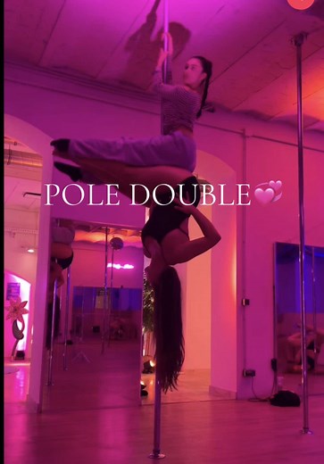 Amazing Pole Duo Dance Performance
