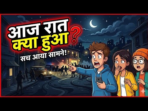 Aaj Raat Kya Hua? 😱 | Horror Cartoon Story Hindi | Darawni Kahani”