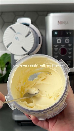 Unlimited froyo is available at home, every night thanks to the Ninja Creami Scoop & Swirl. 💁‍♀️
