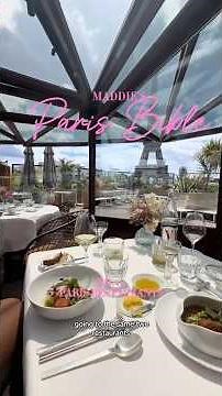 A few of the best restaurants in Paris that you should have on your travel bucket list!! 🥐🍷