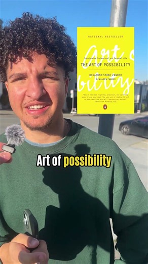 This stranger's book pick: The Art of Possibility by Benjamin Zander