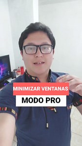 38K views · 385 reactions | Minimizar ventanas en Windows modo Pro #pc #pcgaming #pcgamer #windows #Microsoft #tecnologia #Informatica #hardware #software #SSD #HDD #minimizar #tecnomaniacos #aldodelvalle #tips #trucos #tutorial #tutoriales | Aldo Del Valle - Tecnomaniacos | Facebook