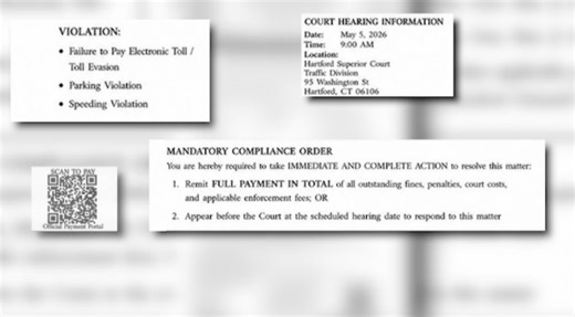 Scam texts cause people to show up at court for fake outstanding traffic violations