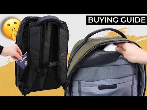 10 Backpacks with Secret Compartments and Hidden Pockets