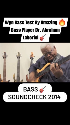 231K views · 6.8K reactions | Amazing  Bass Player Dr. Abraham Laboriel Test His New Wyn #bass With Passion 2014 Credit: Abraham Laboriel | Great Moses Music Academy | Facebook