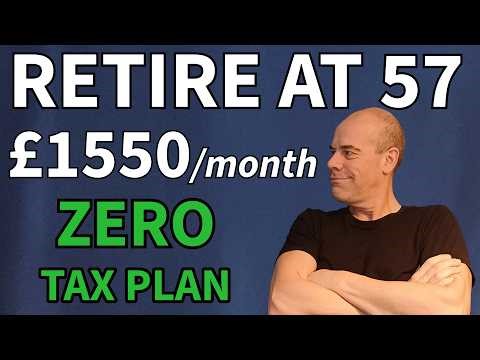 Can We Retire at 57 on £1,550 a Month? Our ZERO Tax Plan!