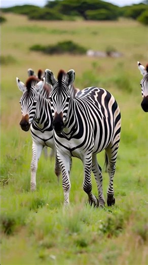 Zebras are running and drinking water and playing.