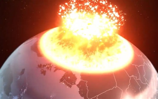 3D模拟！到底多大的陨石撞击会影响全球？