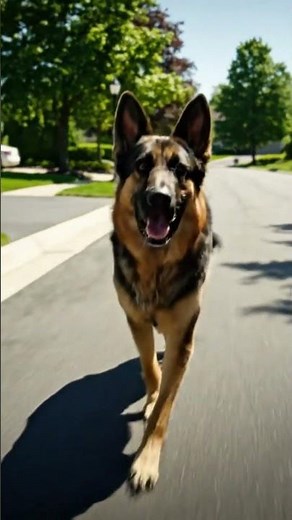 German Shepherd Dog Saves White Cat From River | Emotional Animal Rescue Story in Illinois, USA