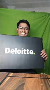DELOITTE USI WELCOME KIT UNBOXING 💼 | My First Big 4 Job | Campus to Corporate Journey