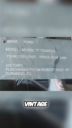 Model T: The Car That Changed The World FOREVER #shorts