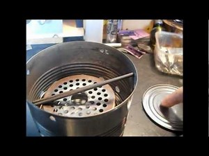 HOMEMADE STERNO STOVE Part 3