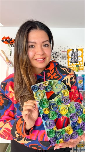 📽️ Watch this captivating video tutorial to discover the mesmerizing world of paper quilling! craftingwithcrazy unveils the secrets behind this intricate technique, demonstrating how to roll and shape paper strips into stunning designs. #NationalCraftMonth #CrayolaCraftMonth | Crayola