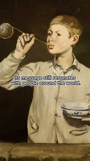 Boy Blowing Bubbles — Édouard Manet #art #story #artstoryspot #arthistory #artwithmeaning