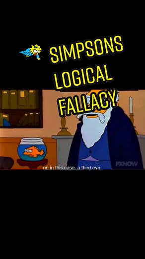Logical Fallacy Example on Simpsons #logicalfallacy #fallacy #simpsons #simpsonsclips #appealtoauthority