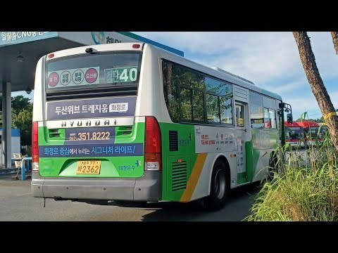 [버스 주행영상] 첨단40번 주행영상 [도산동 → 첨단종점]