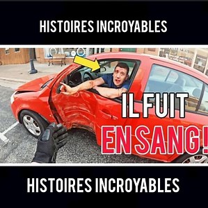 Il s'écrase contre un arbre... et disparaît en s*ng devant tout le monde | Histoires vraies