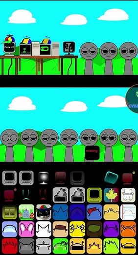 MR. COMPUTER XP 😊😊😊 #sprunkiincredibox #sprunki