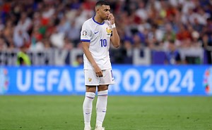 Euro 2024: Kylian Mbappe appears to swap shirts with Spain player at halftime