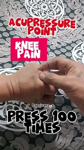 Healthy Tips Acupressure Points Knee pain. #papsjvanz #massage #massagetherapist #massagetherapy #exercise | Gio Vlogs