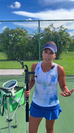 Working on Strategy & decision making 🎾 How are your patterns? Using Match Analysis to review & learn @swingvisionapp 💪 Link in bio! #swingvisionpartner #tenniscoach #miamitennis #tennispractice #tennistraining