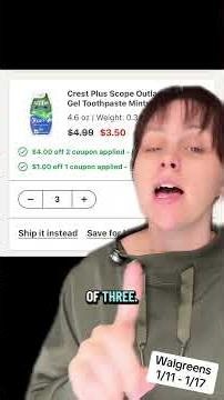 Walgreens Curbside Pickup Deal! Completely Free after Rewards #couponing