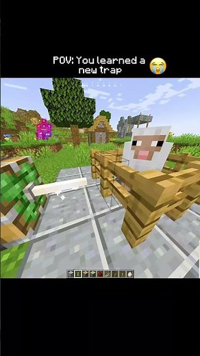 Easy Redstone Trap For Beginners