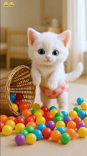 😹🏡🎉 Our Kitten Turned the Whole House Into a Playground! So Cute & So Naughty! 😍💥