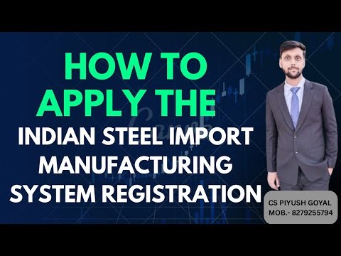 Steel Import Monitoring System | SIMS Certificate | SIMS Registration DGFT - All you need to know