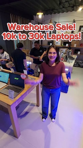 Simula na din ang Warehouse Sale sa Laptop Factory Las Pinas! tapat ng SM South Mall DNBC Building ground floor #acer #asus #dell #hp #lenovo #msi #laptop #gaming #va #wfh #computer #pc #sale #laspinas