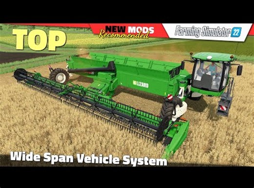 模拟农场22/Farming Simulator 22 大跨度车辆系统