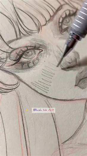 Soft Anime Face Shading ✏️✨ #shorts #drawing #animeart #mangaart #art #animestyle #sketch