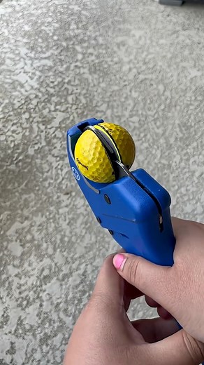 I will find one that explodes I promise #golf #golfball #golfballtest #Golffinds #golftips | Clubgirlkatie