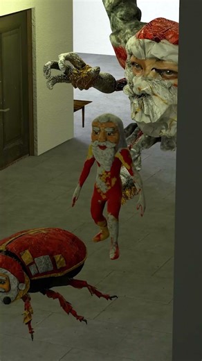 WHERE GOO GOO GAGA & SEA MONSTER HIDE IN HOTEL Garry's Mod #shorts