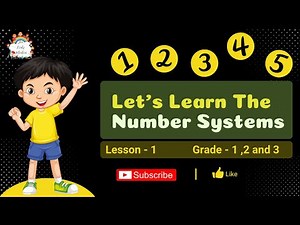 Number System - Basic Concept of Number System for Grades 1, 2 and 3 ‪@zeekidzmedia‬