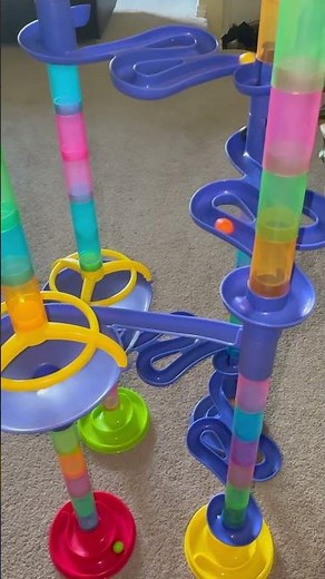 Marble Race Four Marbles