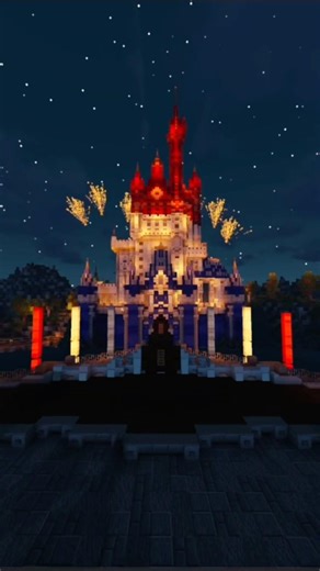 Let’s celebrate AMERICA with this unique MINECRAFT FIREWORK SHOW! #minecraft #disney #disneyparks
