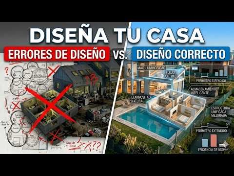 Cómo Diseñar tu Casa Ideal Paso a Paso (DESDE CERO) 🏡 + Planos, Costos y Errores REALES 2026