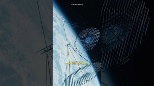 What if we put solar panels in space?