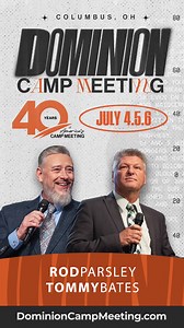 @tommybatesministries said it... We’ve got to flow in the anointing of the HOLY GHOST! — Dominion Camp Meeting | July 4th-6th | In person & Online | World Harvest Church | Columbus, OH — #DCM2025 #WHCLife #DominionCampMeeting #40Years #RodParsley #MedinaPullings #ClintBrown #SYYounger #BrandonClack #TonySuarez #TommyBates #LisaBrunson #LizzieMorgan #JoshDrumm #ToddGalberth #JonathanStamper #HarvestMusicLive | Rod Parsley