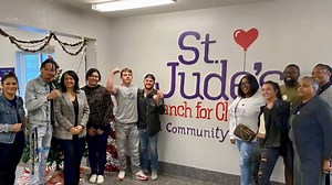 UFC athletes bring holiday cheer to St. Jude's Ranch for Children