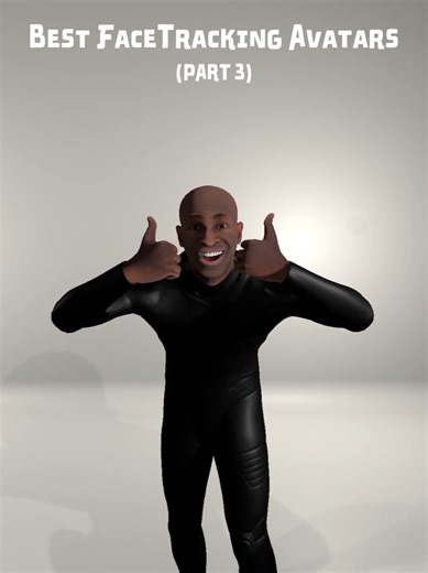 BestFaceTracking avatars Part 3 #facetracking #vrchat #fyp #avatar #avis @Veznoth