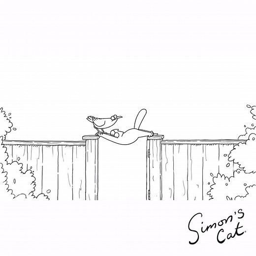 Trying to have a relaxing nap like...😣 | Simon's Cat