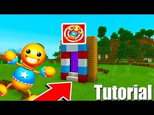 Minecraft: How To Make a Portal To The Kick The Buddy Dimension "Kick The Buddy Hidden Base"