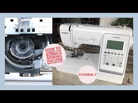 How To Thread the Bobbin on the Brother Sewing Machine A150 Innovis