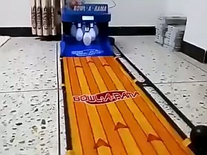 Bowling Alley Arcade Game, Indoor Bowling Ball Sports Game Console with LED Scoreboard with Automatic Reset, Lighting & Simulation Sound - Fun for Children and Adults,3.5m/11ft